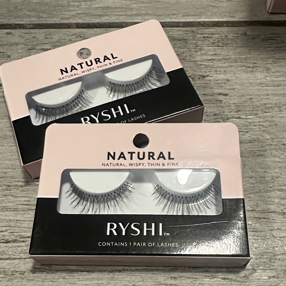 RYSHI Natural ‘Bare Minimum’ False Lashes Bundle (2) - NEW